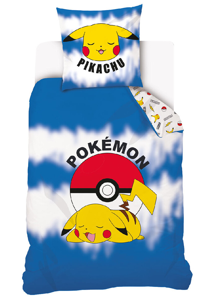 Dětské povlečení Pokémon Unavený Pikachu