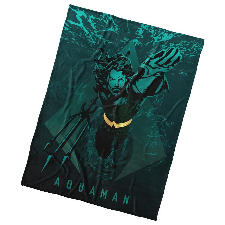 Mikroplyšová deka Aquaman Ztracené Království 150x200 cm