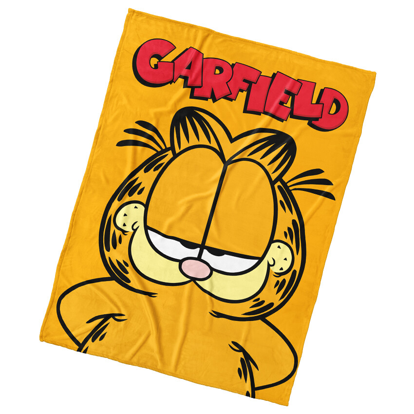 Dětská deka Kocour Garfield 130x170 cm