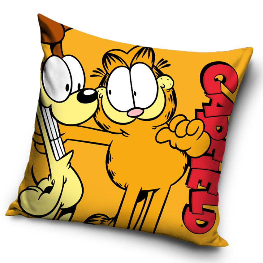 Dětský polštářek Garfield a kamarád Odie