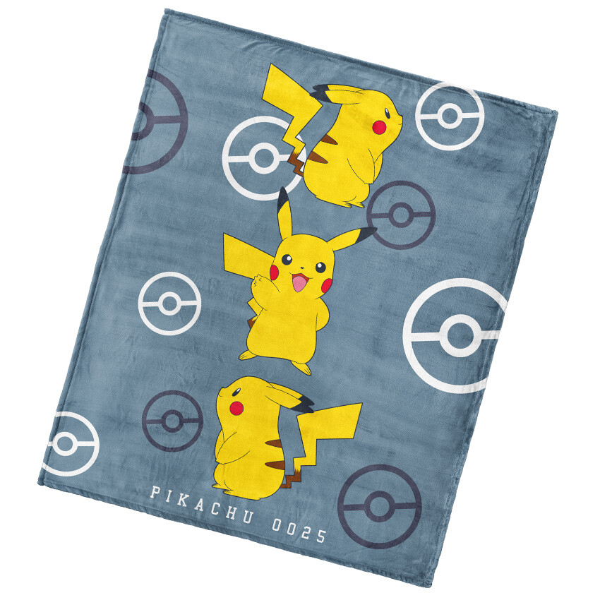 Dětská deka Pokémon Detektiv Pikachu 130x160 cm