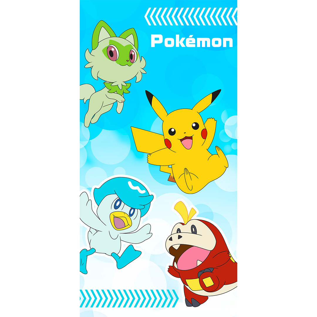 Dětská osuška Pokémoni Chyť je Všechny