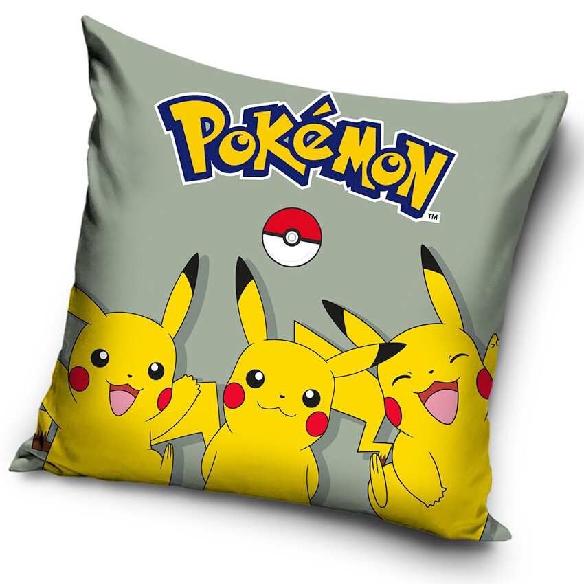 Dětský polštářek Pokémon Pika Pika Pikachu
