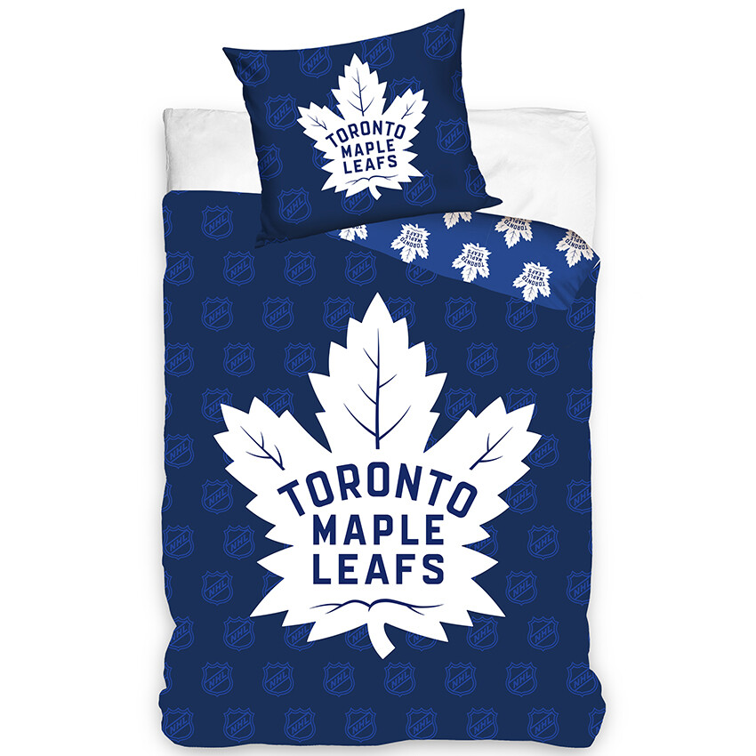 Hokejové povlečení NHL Toronto Maple Leafs Shields Rozměr: 135x200 + 80x80 cm