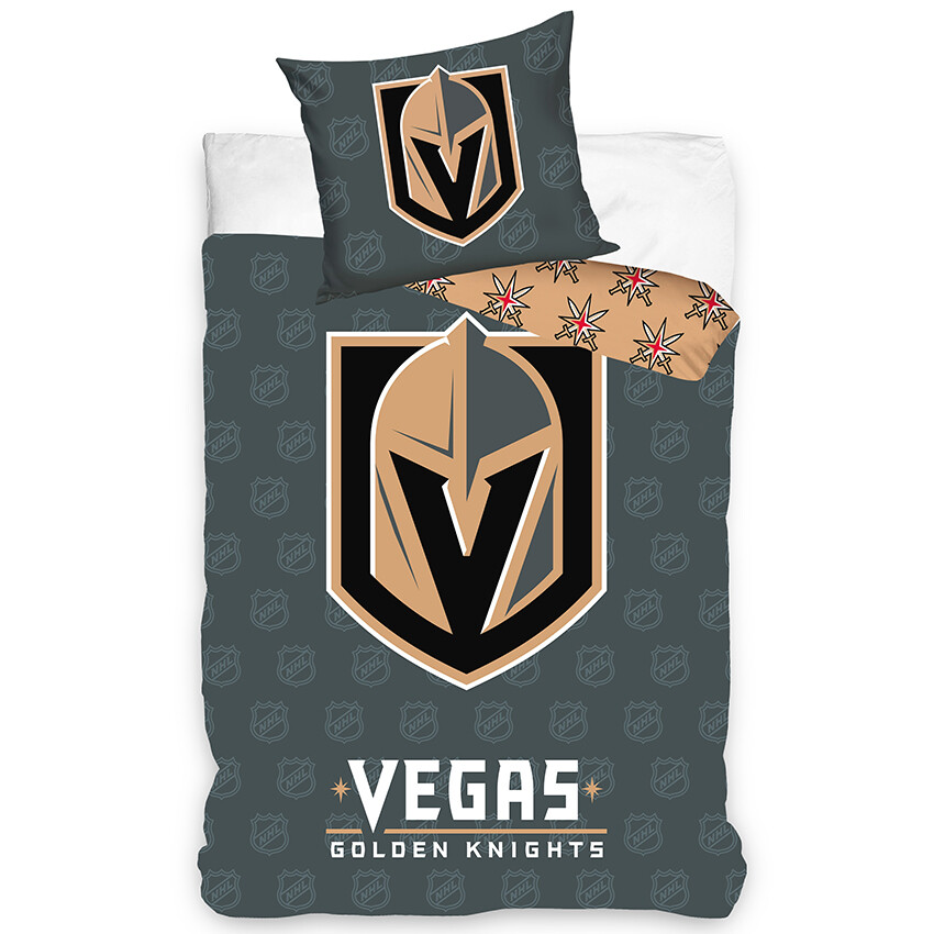 Hokejové povlečení NHL Vegas Golden Knights Shields Rozměr: 140x200 + 70x90