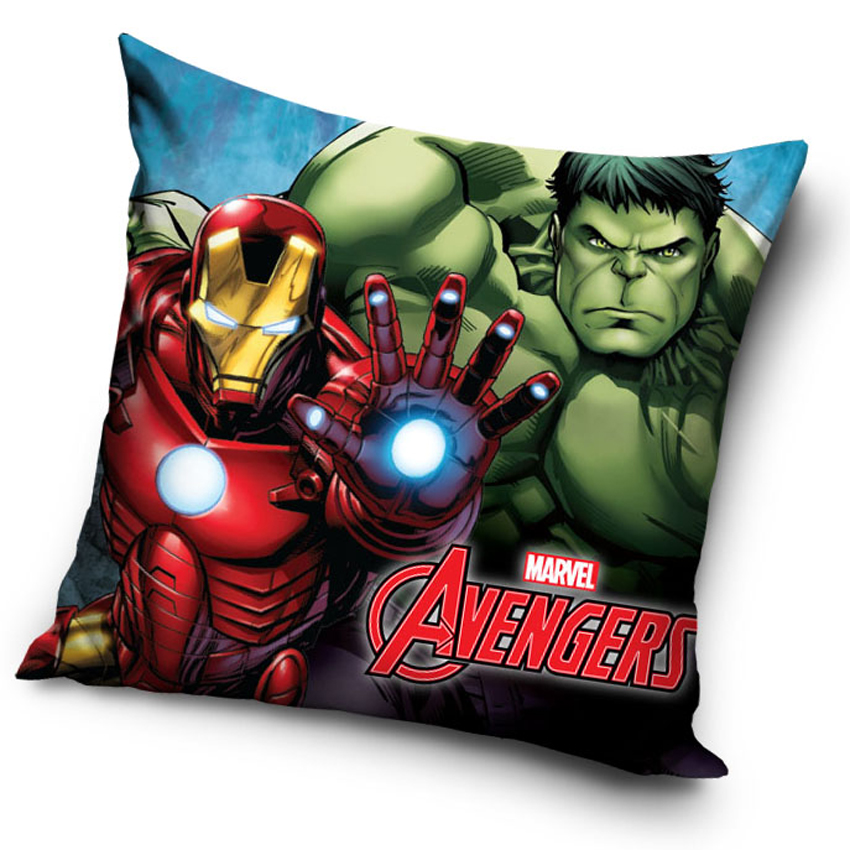 Polštářek Avengers Hulk a Iron-Man