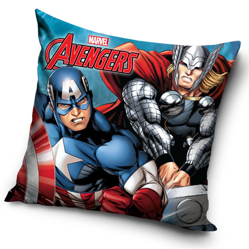 Polštářek Avengers Kapitán Amerika a Thor