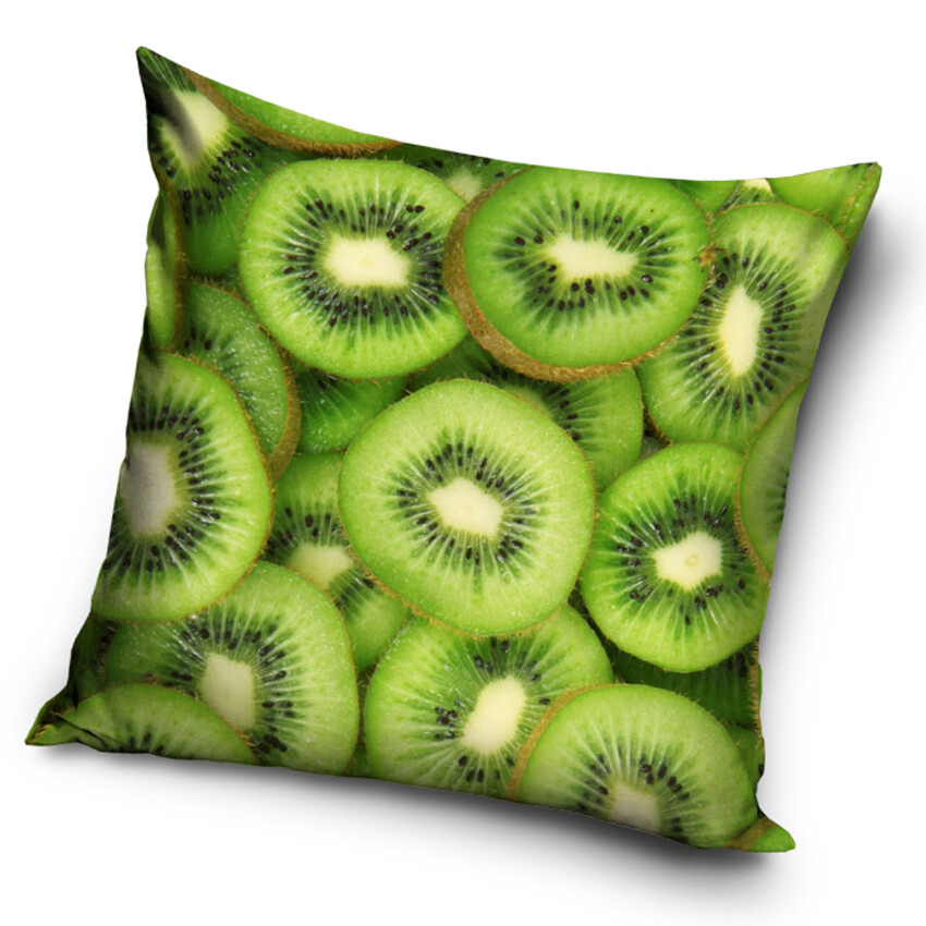 Dekorační polštářek Zelené Kiwi
