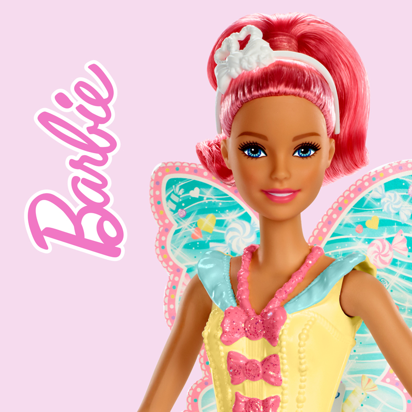 Magický ručníček Barbie Motýlí Víla 30x30 cm Sada: 1ks