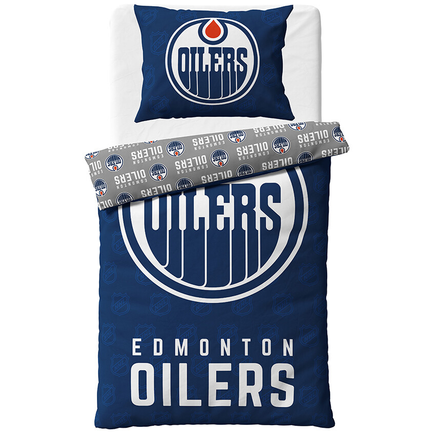 Hokejové povlečení NHL Edmonton Oilers Shields Rozměr: 140x200 + 70x90
