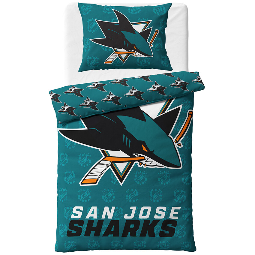 Hokejové povlečení NHL San Jose Sharks Shields Rozměr: 140x200 + 70x90