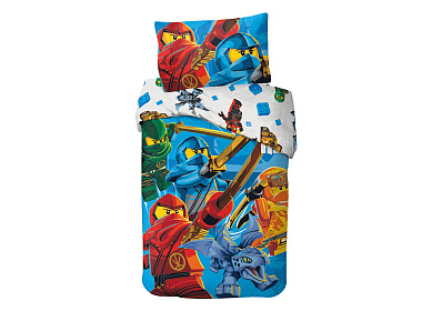 Dětské povlečení Lego Ninjago Společně Povstaneme