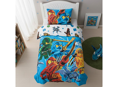 Dětské povlečení Lego Ninjago Společně Povstaneme