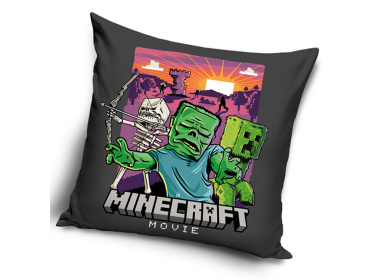 Dětský polštářek Minecraft Movie Mob Attack