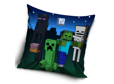 Dětský polštářek Minecraft Temná Noc