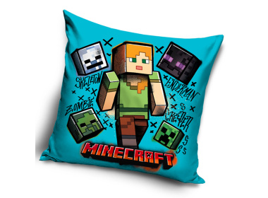 Dětský polštářek Minecraft Hrdinka Alex