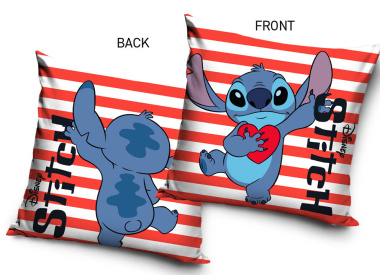 Dětský polštářek Lilo a Stitch Srdce Plné Radosti