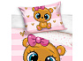 Bavlněné povlečení do postýlky Medvídek Máša