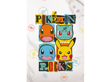 Dětské povlečení Pokémon Rocks