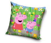 Dětský polštářek Prasátko Pepina Rozkvetlá Zahrada