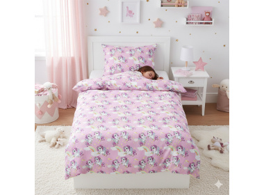Dětské povlečení Jednorožec Duhový Svět