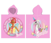 Dětské pončo Barbie a Kouzelný Jednorožec