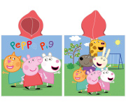Dětské pončo Prasátko Pepina s Kamarády na Louce