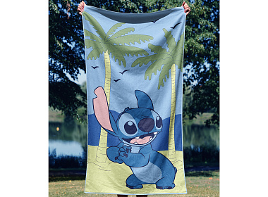Dětská osuška Lilo a Stitch Zábava na Pláži