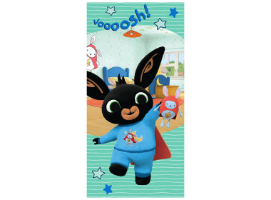 Dětská osuška Zajíček Binga Superhrdina Hoppity