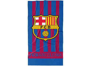 Fotbalová osuška FC Barcelona Vertical