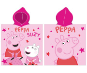 Dětské pončo Prasátko Pepina a Suzy na Skákacím Míči