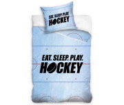 Hokejové povlečení Eat Sleep Play Hockey