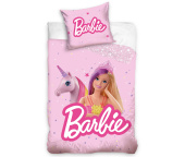 Povlečení do postýlky Barbie a Kouzelný Jednorožec