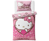 Dětské povlečení Hello Kitty Růžová Pohádka