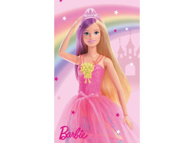 Dětský ručník Barbie Růžový Svět 30x50 cm