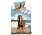 Bavlněné povlečení Kůň na Pobřeží