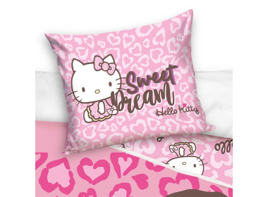 Dětské povlečení Hello Kitty Růžová Pohádka