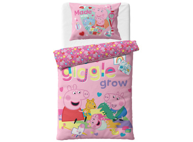Dětské povlečení Prasátko Pepina Čas na Hraní
