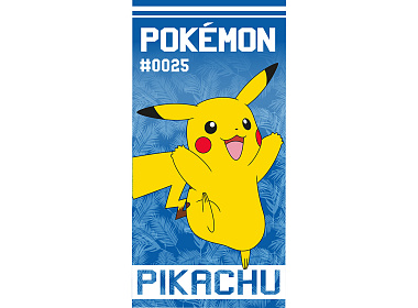 Dětská osuška Pokémon Pikachu #0025