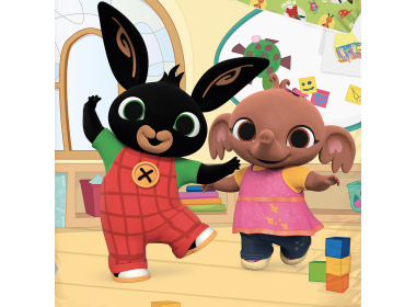 Dětské povlečení Zajíček Bing a Sula ve Školce