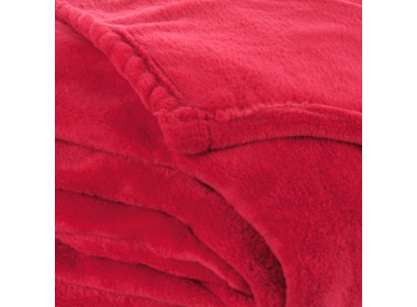 Deka mikroplyš 150x200 cm Malinová