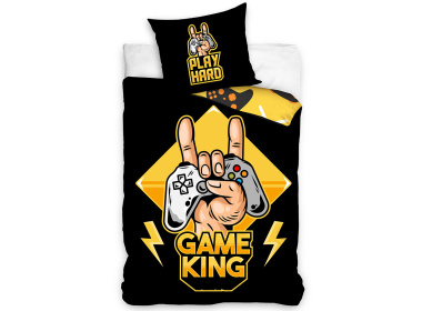 Bavlněné povlečení Gamer King