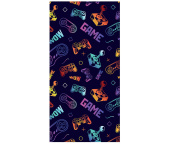 Plážová osuška Never Ending Game 70x140 cm