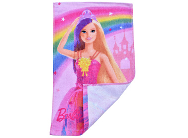 Dětský ručník Barbie Růžový Svět 30x50 cm