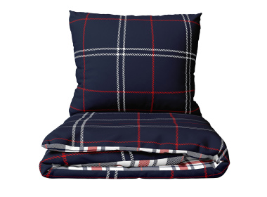 Flanelové povlečení Káro Oxford