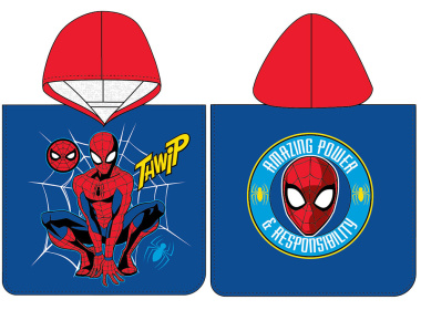 Dětské pončo Spider-Man Úžasná Síla