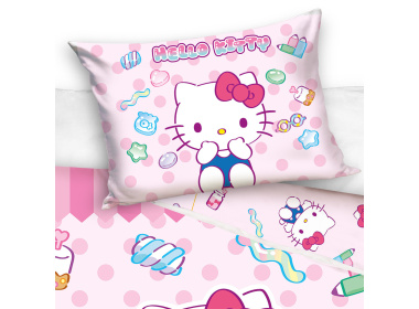 Povlečení do postýlky Hello Kitty Sladké Snění