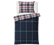Flanelové povlečení Káro Oxford