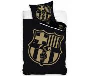 Fotbalové povlečení FC Barcelona Gradient Black