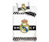 Fotbalové povlečení Real Madrid Thin Chessboard
